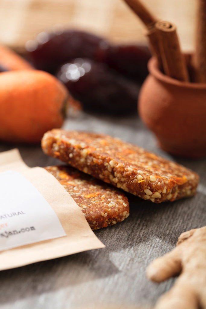 Carrot & Organic Ginger Cure Bar