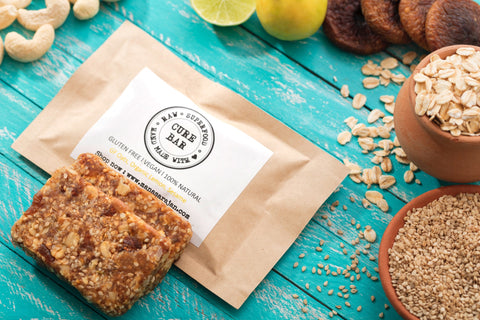 Organic Lemon, GF Oats & Sesame Cure Bar